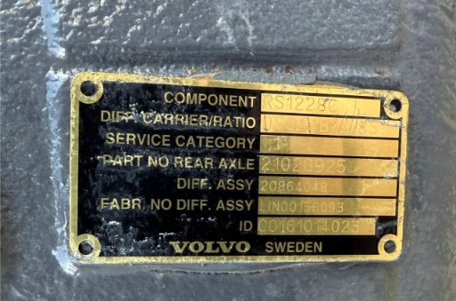 VOLVO 20864048 DIFFERENTIAL GROUPS - Mantas Service