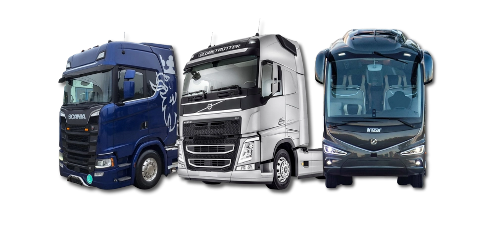 trucks buses