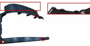 SCANIA HEADLAMP COVER (NARROW